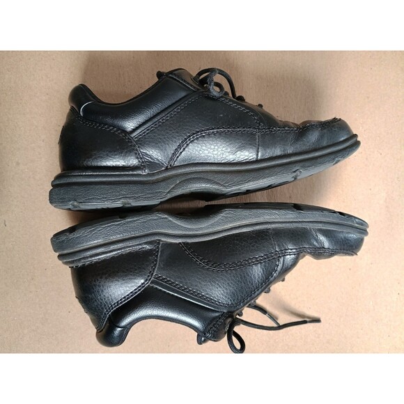 Rockport Ridgefield Eureka Men's Size 10 US Black Leather Walking Shoes - Picture 5 of 8